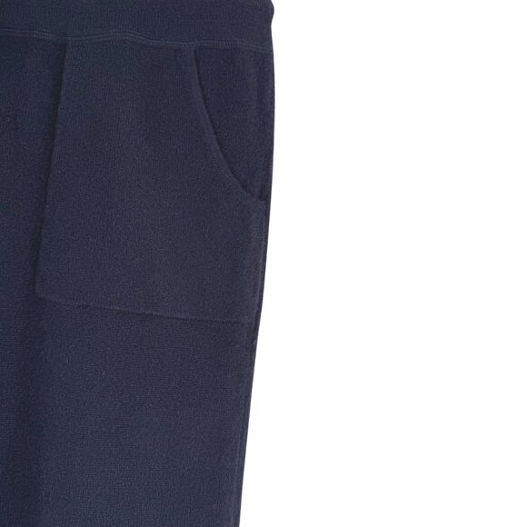 C By Bloomingdale's Cashmere Jogger Pants Womens 2XL Navy Blue NWT PT-2466 - Picture 4 of 12